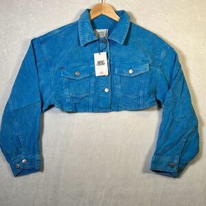 BDG Carissa Corduroy cropped jacket-women’s small-NWT‎